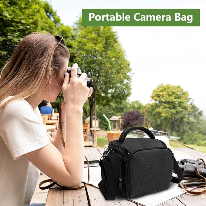 Ainiv DSLR Camera Bag, Waterproof Anti-Shock SLR Camera Case, Large Adjustable - Image 7