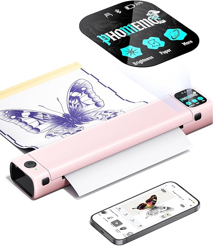 Phomemo M08F Plus Tattoo Stencil Printer by Phomemo