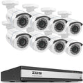 ZOSI H.265+ 16 Channel Security Camera System by ZOSI