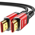 Highwings 8K HDMI Cable 6.6FT, 2.1 High Speed 48Gbps HDMI Braided Cord-Supports by Highwings