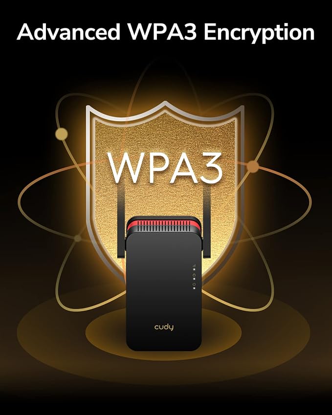 Cudy AX3000 Dual Band Wi-Fi 6 Extender, WiFi 6 Repeater Coverage up to 3000 - Image 4