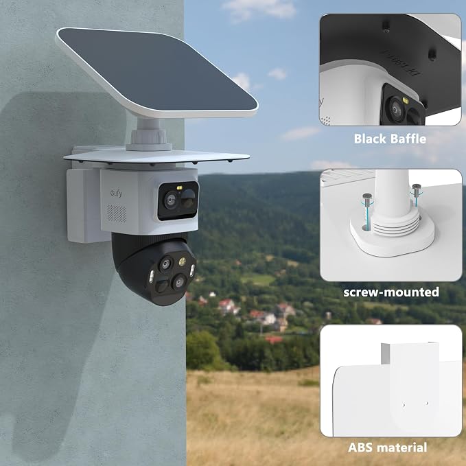 HOLACA Sun Rain Shade Cover for eufy Security eufyCam S4 Only - Image 2