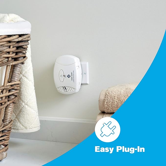 First Alert CO606, Plug-In Carbon Monoxide Detector, Hardwired Alarm - Image 3