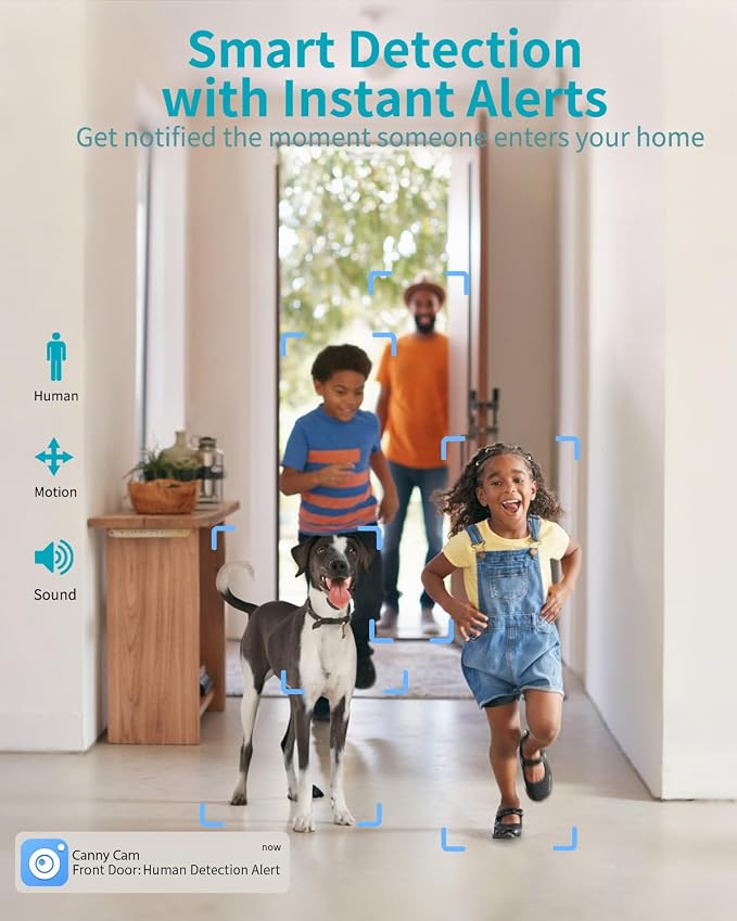 VIMTAG 2.5K 4MP Pan/Tilt Pet Camera Indoor - Image 8