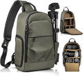 TAAOKA Camera Sling Bag, DSLR/SLR/Mirrorless Camera Backpack Case Shockproof by TAAOKA