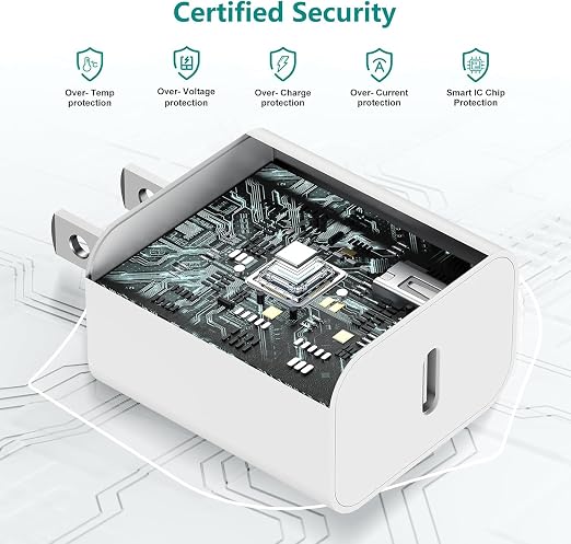 Upgraded Apple Watch Charger, Magnetic Fast Charger, USB C Charger Block Plug - Image 4
