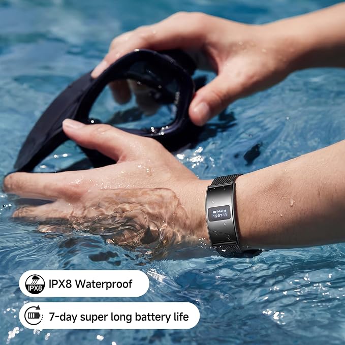 Smart Bracelet, Subscription-Free 24/7 Health Tracking, Heart Rate, HRV & Sleep - Image 8