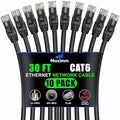 Maximm Cat 6 Ethernet Cable 30 ft by MaximmCable