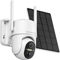 Solar Security Cameras Wireless Outdoor, Free Cloud Storage, WiFi Cameras by HOSAFE