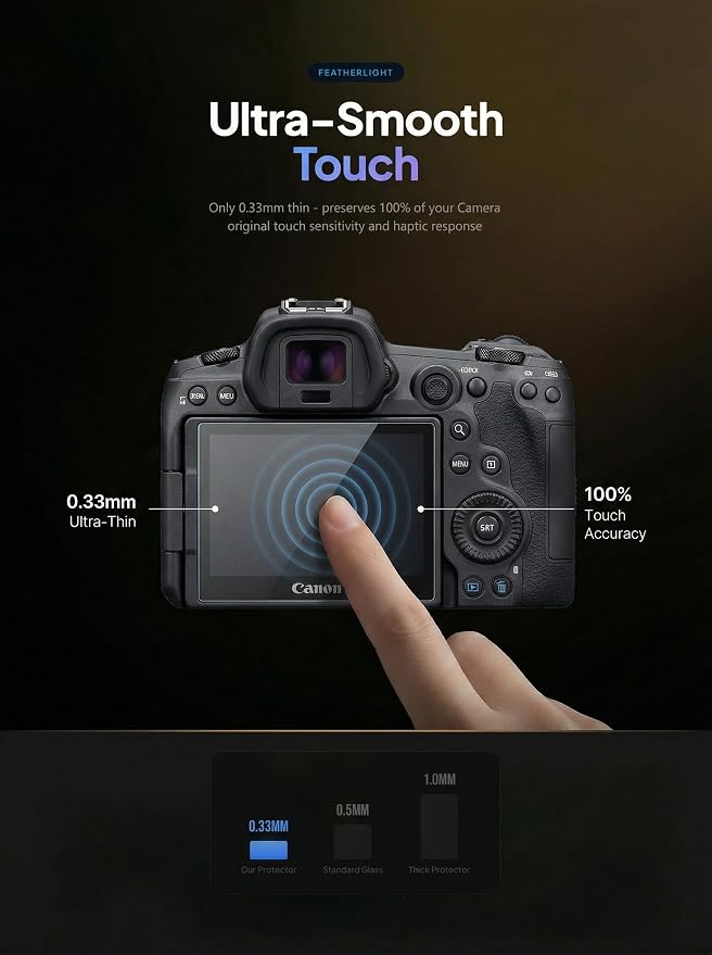 iDaPro Top Glass Screen Protector, Tempered Glass, 9H Hardness, Anti-Scrach - Image 7