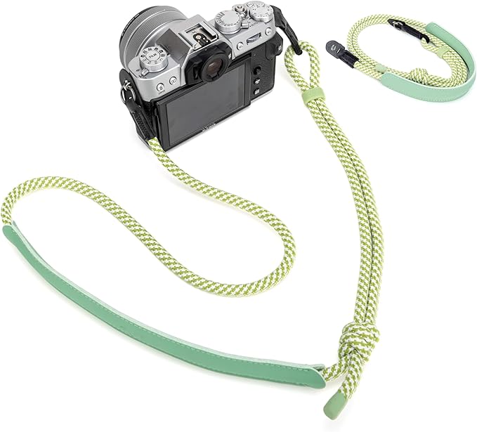 128cm Adjustable Vintage Braided Rope Vintage Camera Neck Shoulder Strap by JJC
