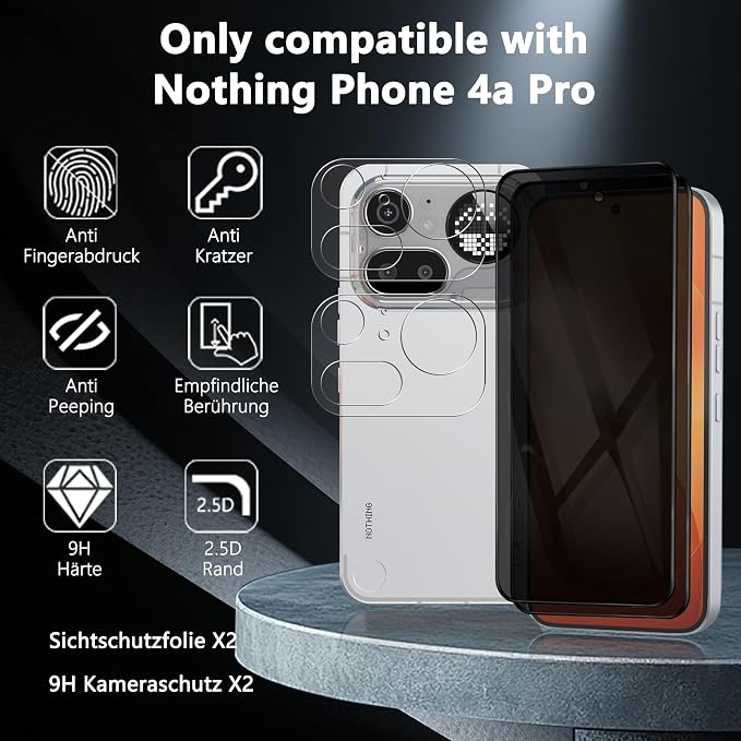 2+2 Pack Privacy Screen Protector - Image 8