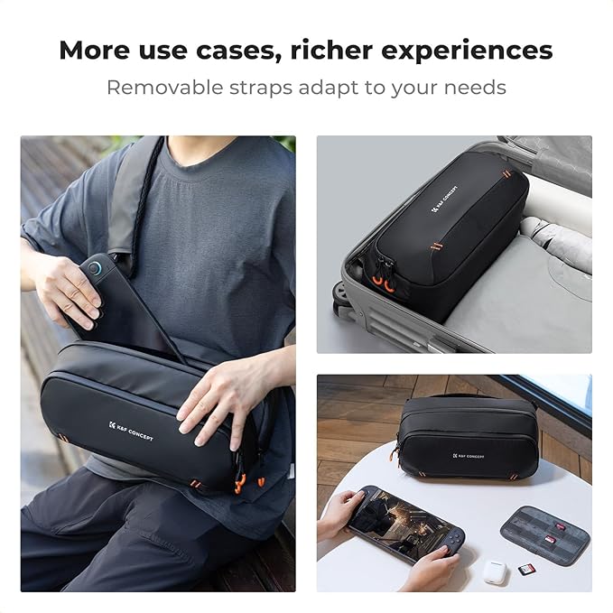 K&F CONCEPT Storage Sling Bag, Vlog Photography Camera Bag, Portable Carrying - Image 6