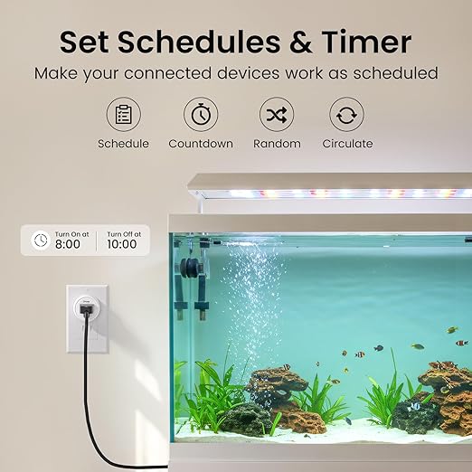 GHome Smart Plug Mini, WiFi Smart Outlet Plug Works - Image 3
