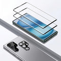2 Pack Galaxy S23 Ultra Screen Protector, HD Clear Tempered Glass, 2 Pack by Unknown