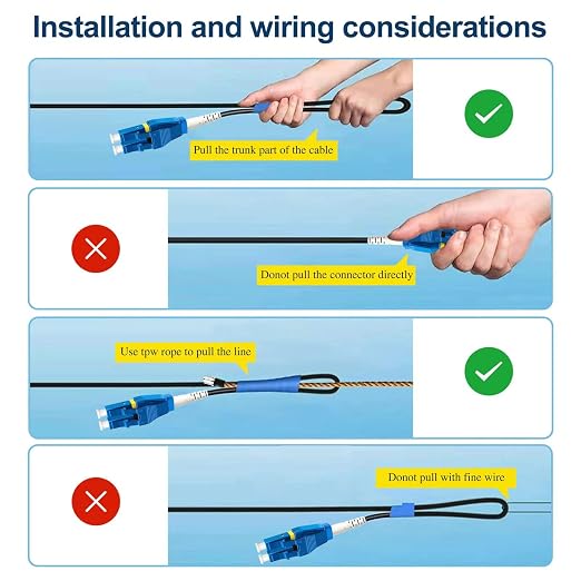 20-Pack - 10m Uniboot LC to LC Armored Fiber Patch Cable, Singlemode 9/125um - Image 6