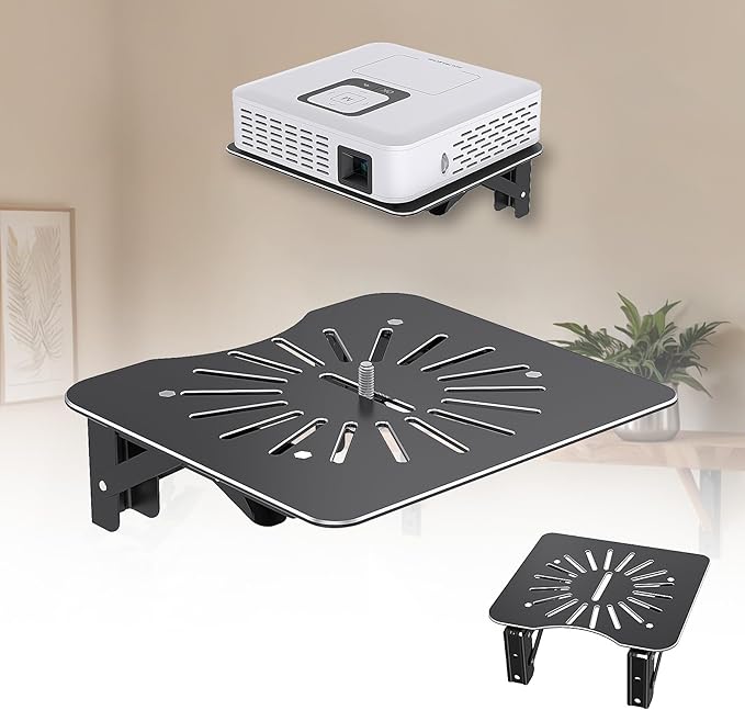 Mini Projector Shelf for Wall/Modem Shelf/Router Shelf/Router Mount/Cable Box by Unknown