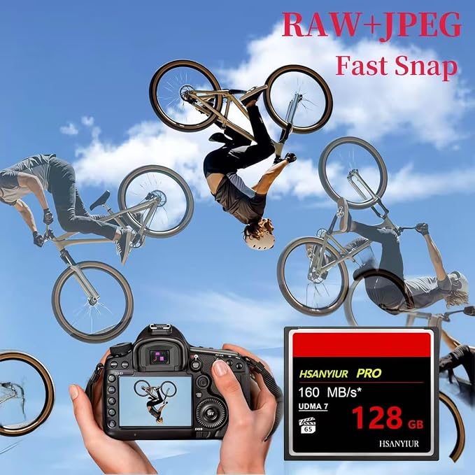 128GB UDMA Speed Up to 160MB/s, Original CF Card Camera Memory Card - Image 7