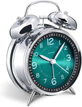 Peakeep Loud Alarm Clock for Heavy Sleepers Adults, Metal 4.5" Twin Bell by PEAKEEP