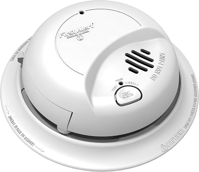 First Alert 9120B / SMI100-AC Smoke Detector, Hardwired Alarm by BRK