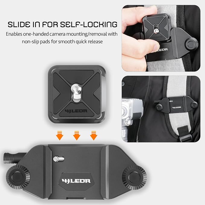 V1 Camera Clip Kit with Quick Release Plate, Capture Camera Clip - Image 3