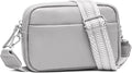 Small Crossbody Bags for Women Genuine Leather, Guitar Strap Shoulder Handbag by Utenwat
