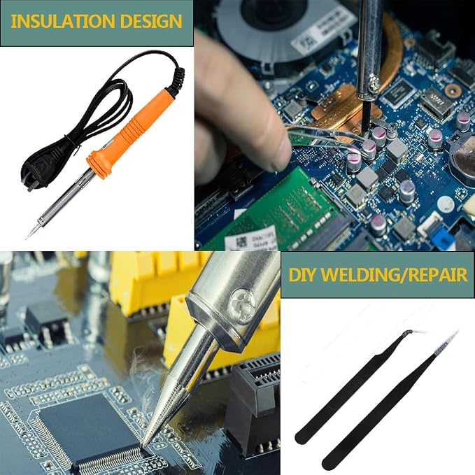 LEATBUY Network Crimp Tool Kit for RJ45/RJ11/RJ12/CAT5/CAT6/Cat5e/8P, - Image 2