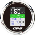 GPS Speedometer 3-3/8" 85mm Boat GPS Speedometer Odometer Waterproof Black by MAIMEIMI