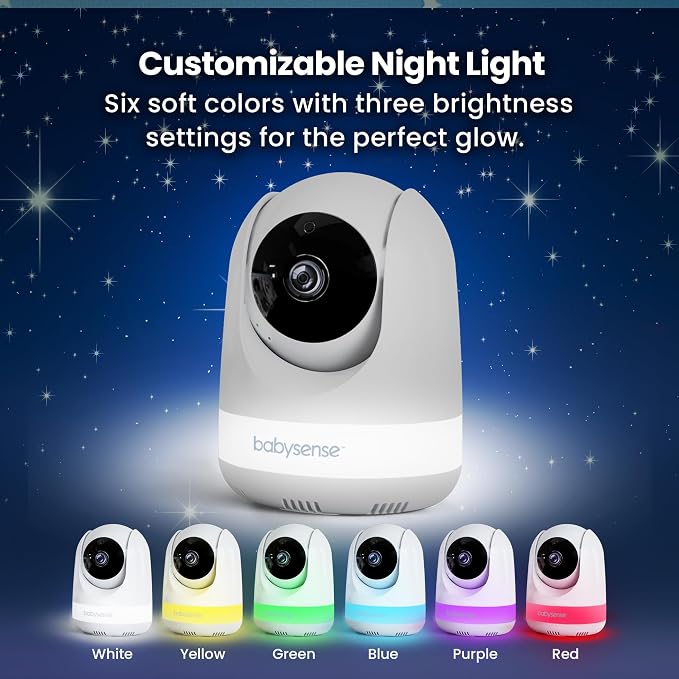 Babysense Add On Camera Video Baby Monitor MaxView, Remote Pan Tilt Zoom - Image 3