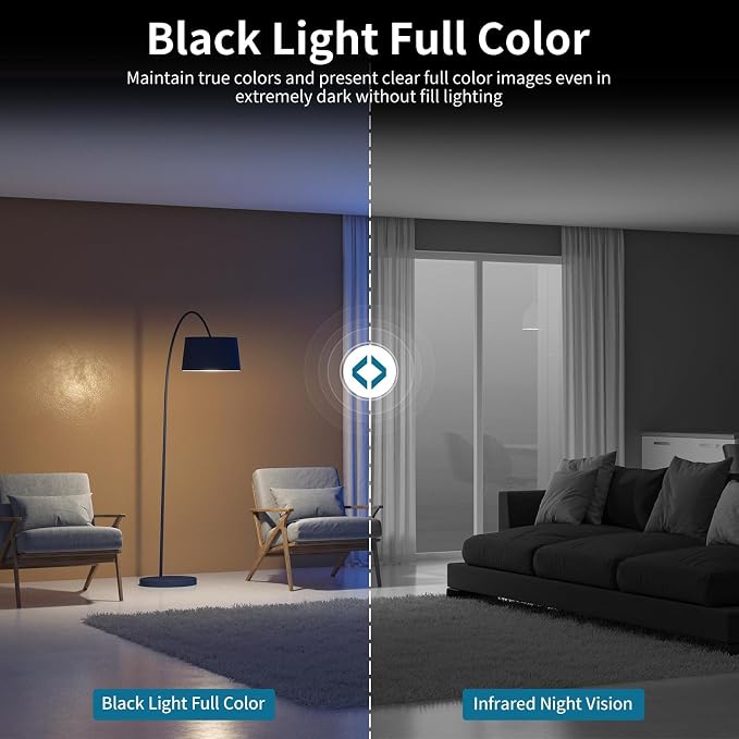 VSTARCAM 2K Security Camera, Built-in Battery, Low-Light Full-Color Night Vision - Image 4