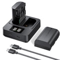 llano 2-Pack LP-E6P Batteries & 20W Fast Charger Set by TheHorizonofPossibility