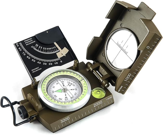 Eyeskey Multifunctional Military Sighting Navigation Compass by Eyeskey