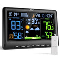 LIORQUE Weather Stations Indoor Outdoor Thermometer Wireless, Atomic Clock by LIORQUEProducts