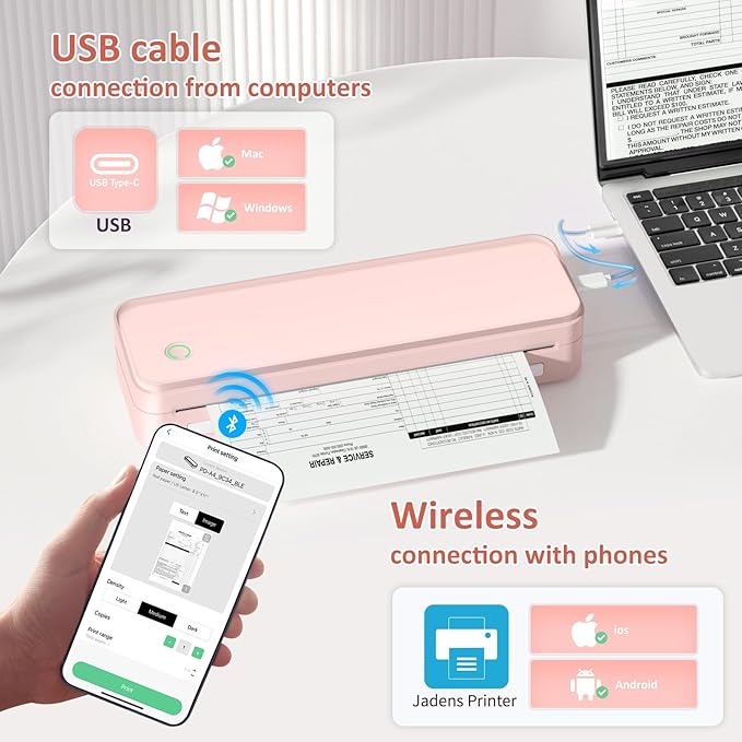 Gloryang Inkless Portable Printer - Image 3