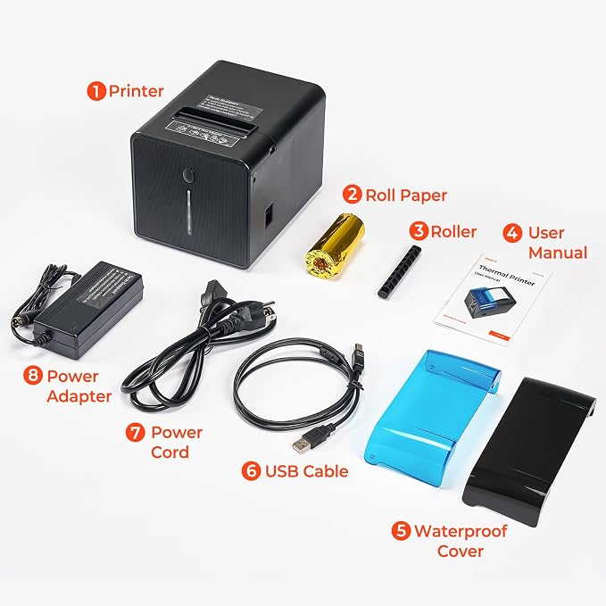 MUNBYN WiFi Receipt Printer - Image 8