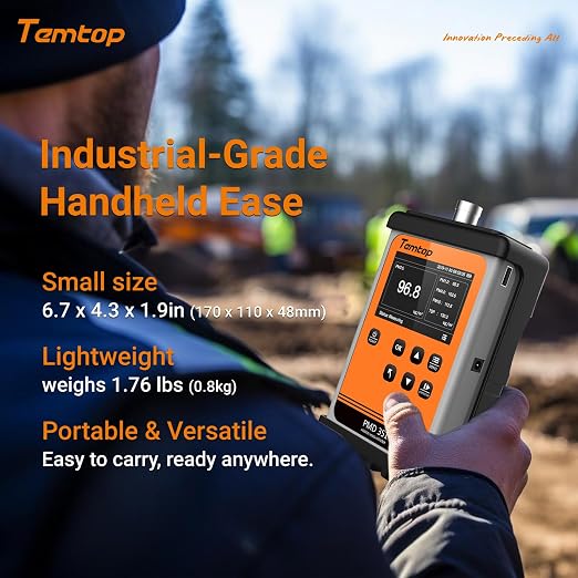 Temtop PMD351 Professional Aerosol Mass Monitor - Image 7