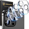 UniqueMe for 3 Pack iPhone 15 Pro/iPhone 15 Pro Max Camera Lens Protector by UniqueMe