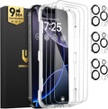 UNBREAKcable iPhone 16 Pro Screen Protector 3-Pack, Upgraded Dual-Tempered by UNBREAKcable