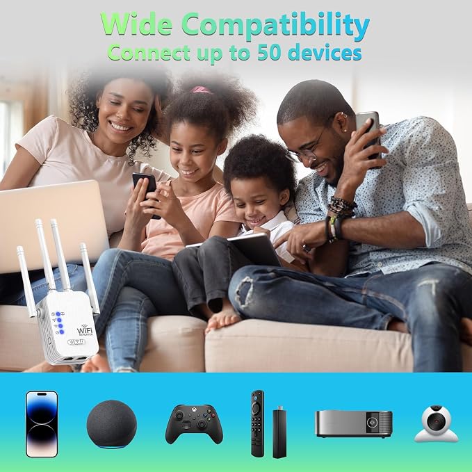 WiFi Extender, WiFi Extenders Signal Booster - Image 6