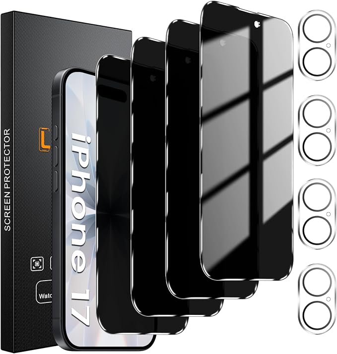 Lesakit 4 Pack Privacy Screen Protector by Lesakit