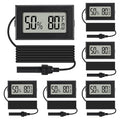 6Pcs Mini Digital Thermometer Hygrometer Gauge Indoor by Dorhea