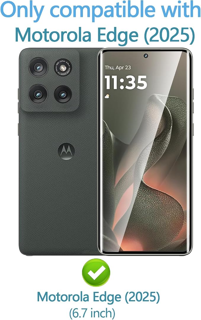 Anoowkoa 2 Pack Designed for Motorola Edge 2025 3D Screen protector + Moto Edge - Image 7