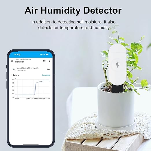 Haozee Intelligent Soil Moisture Sensor, Zigbee Hub Required, Capacitive Sensor - Image 4