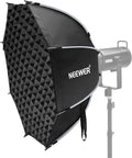 NEEWER 35.4'' Octagonal Softbox, Quick Release Parabolic Soft Box by Neewer