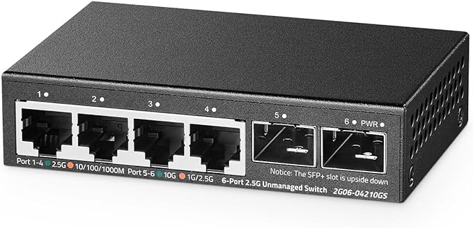 Binardat 4 Port 2.5G Switch by Binardat