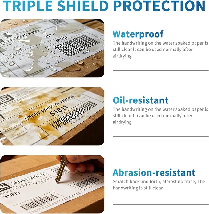 9527 Product 4" x 6" Thermal Labels - Image 3