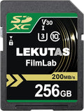 256GB SDXC UHS-I Memory Card by LEKUTAS