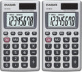 Casio HS-8VA Mini 6-Function Calculator | Large 8-Digit LCD Display | Solar by Casio
