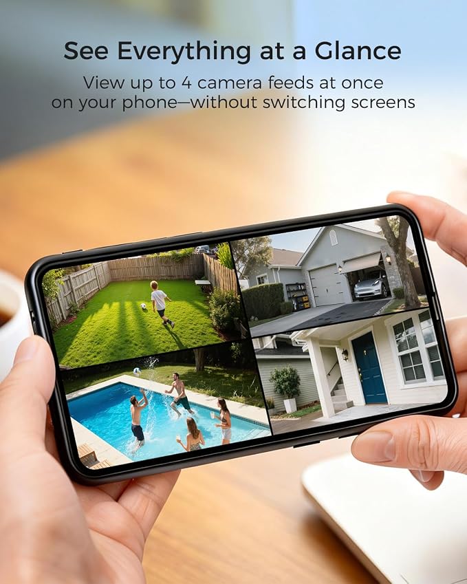 MUBILIFE 4K Ultra HD Solar Security Cameras Wireless Outdoor, No Subscription - Image 8