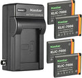Kastar 4-Pack K7006 Battery and AC Wall Charger Replacement by Kastar